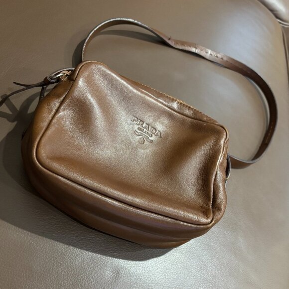 Prada Leather One Strap Shoulder Bag - Picture 14 of 16